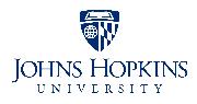 Biophysics Dept., Johns Hopkins University Logo
